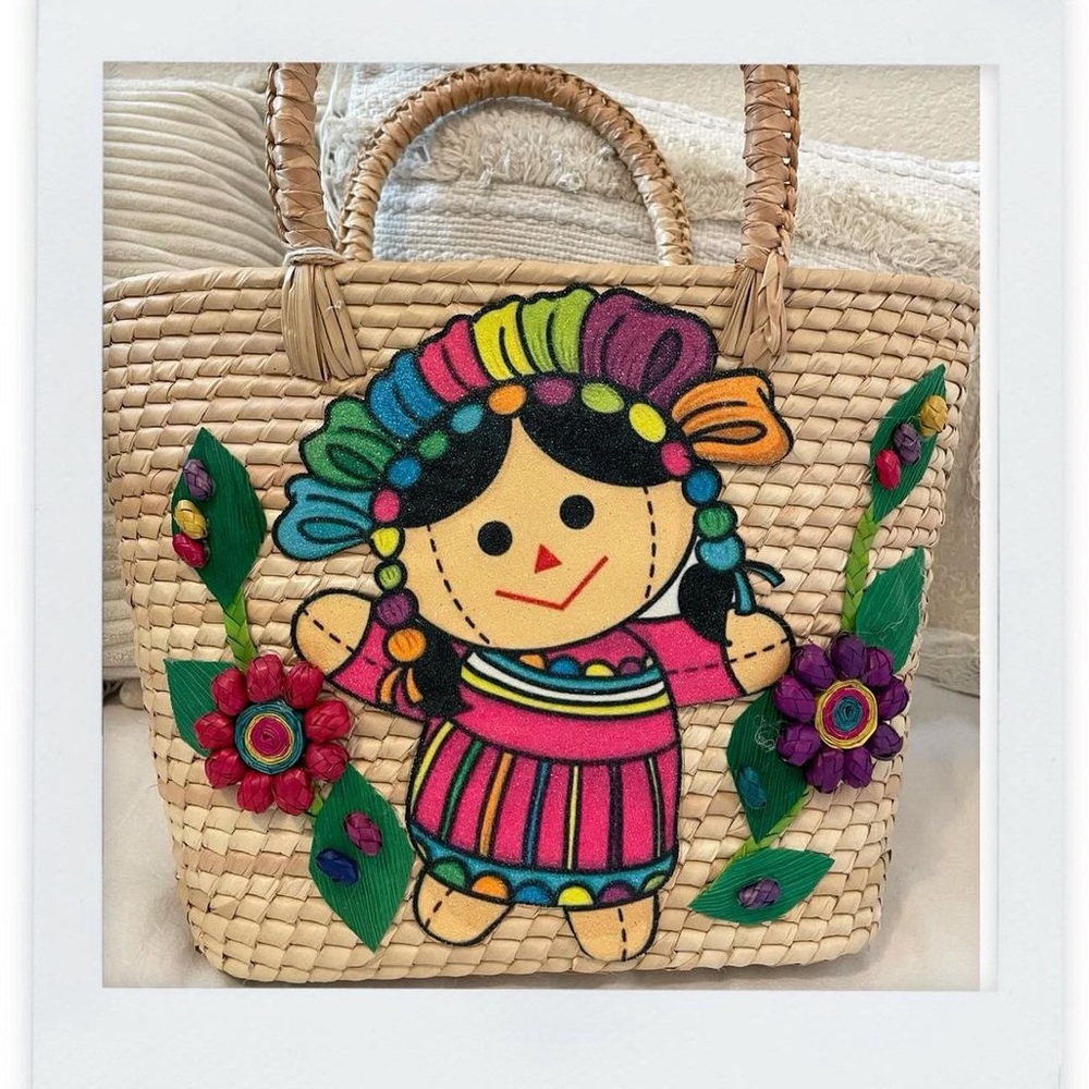 “Adelita” Straw handbag
